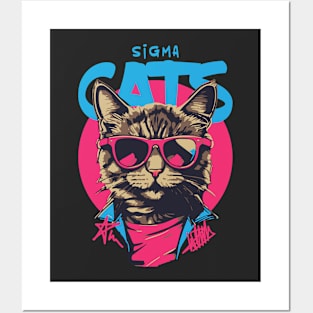 Sigma Cats Posters and Art